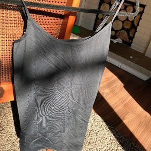 L Thyme black tank/undershirt